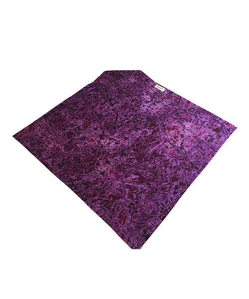 Batik - Purple and Cranberry