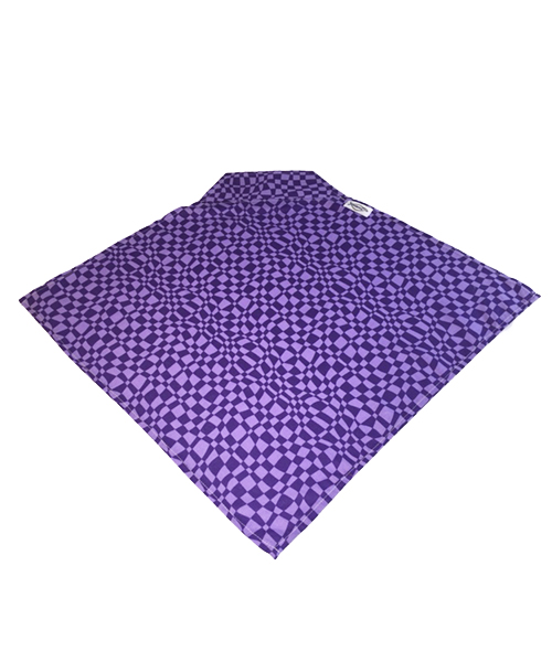 purple diamond head wrap