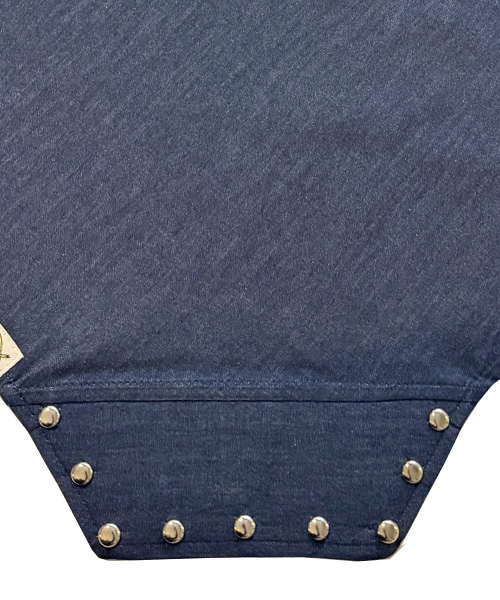 Dark Blue Jean w/Studs